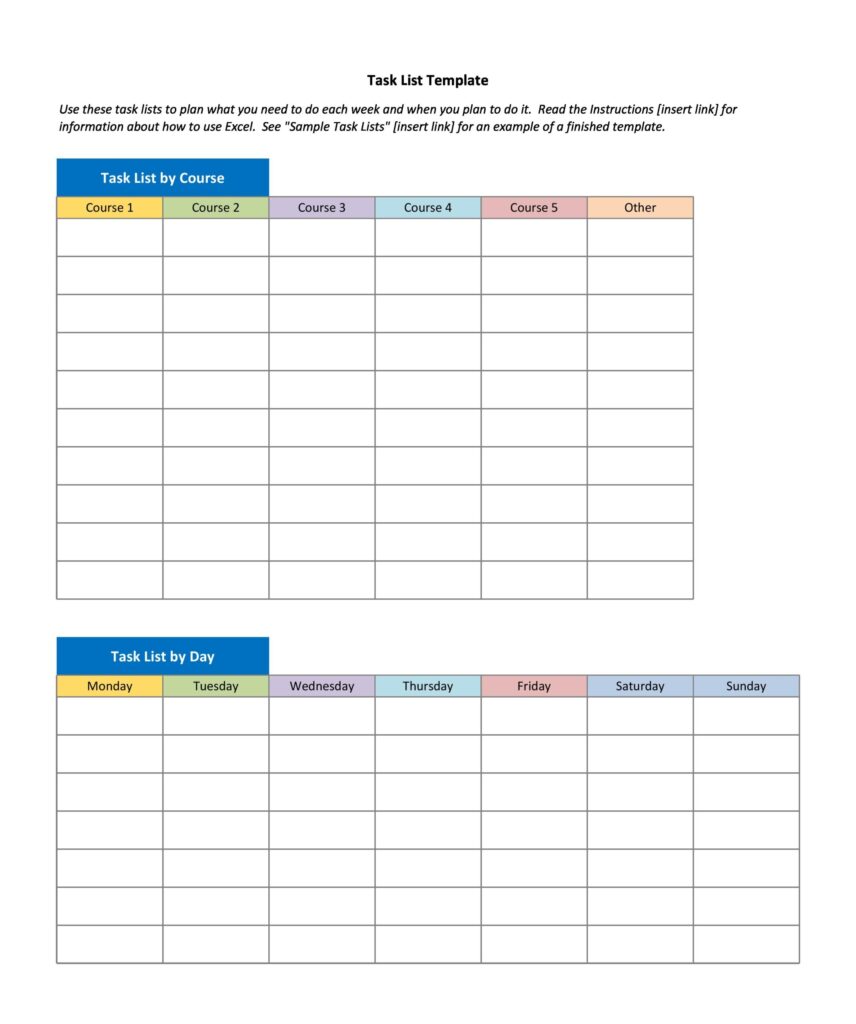 To Do List For Employees Template – task list To Do List For Employees Template - task list