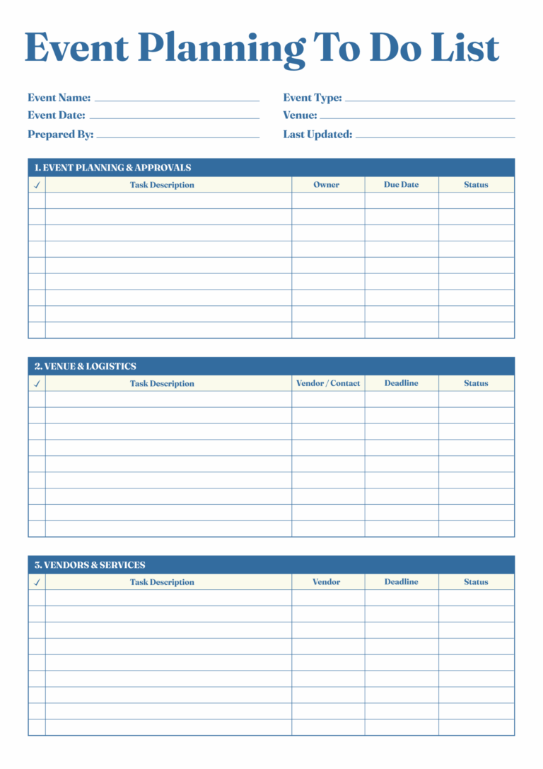 To Do List Free Template For Word - to do list templates
