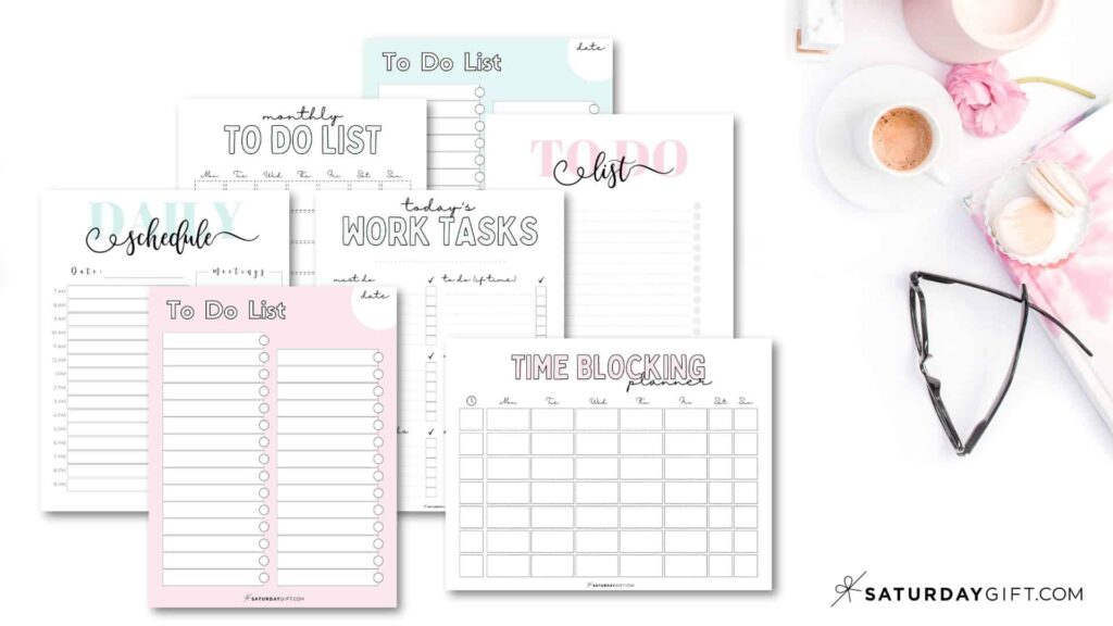 To Do List Journal Template - to do list printable