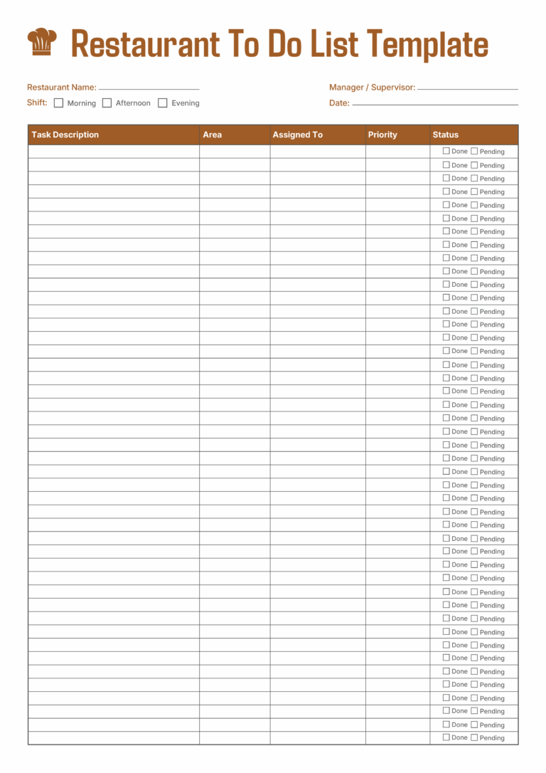 To Do List Office Template - to do list templates