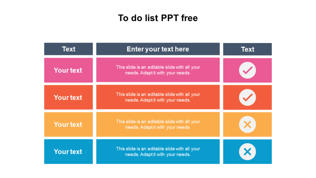 to do list ppt free