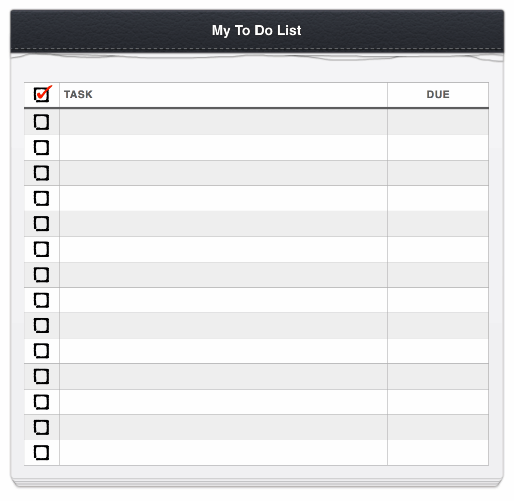 to do list template to do list template