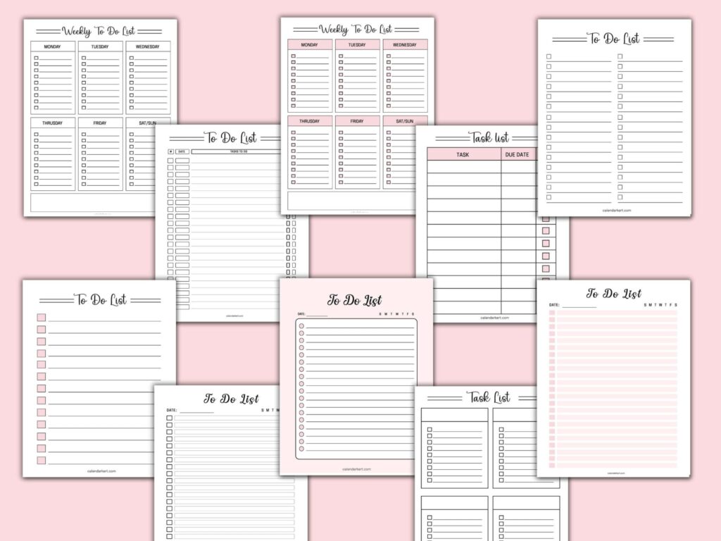 to do list template to do list template