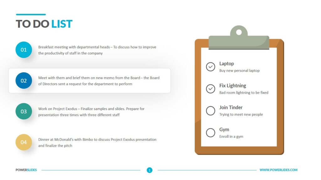 to do list template
