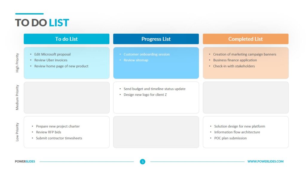 to do list template
