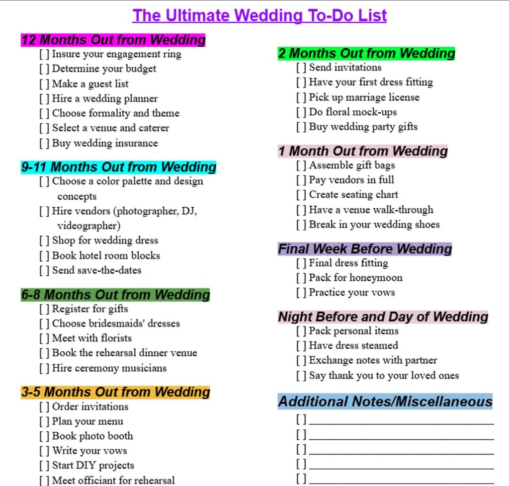 to do list template