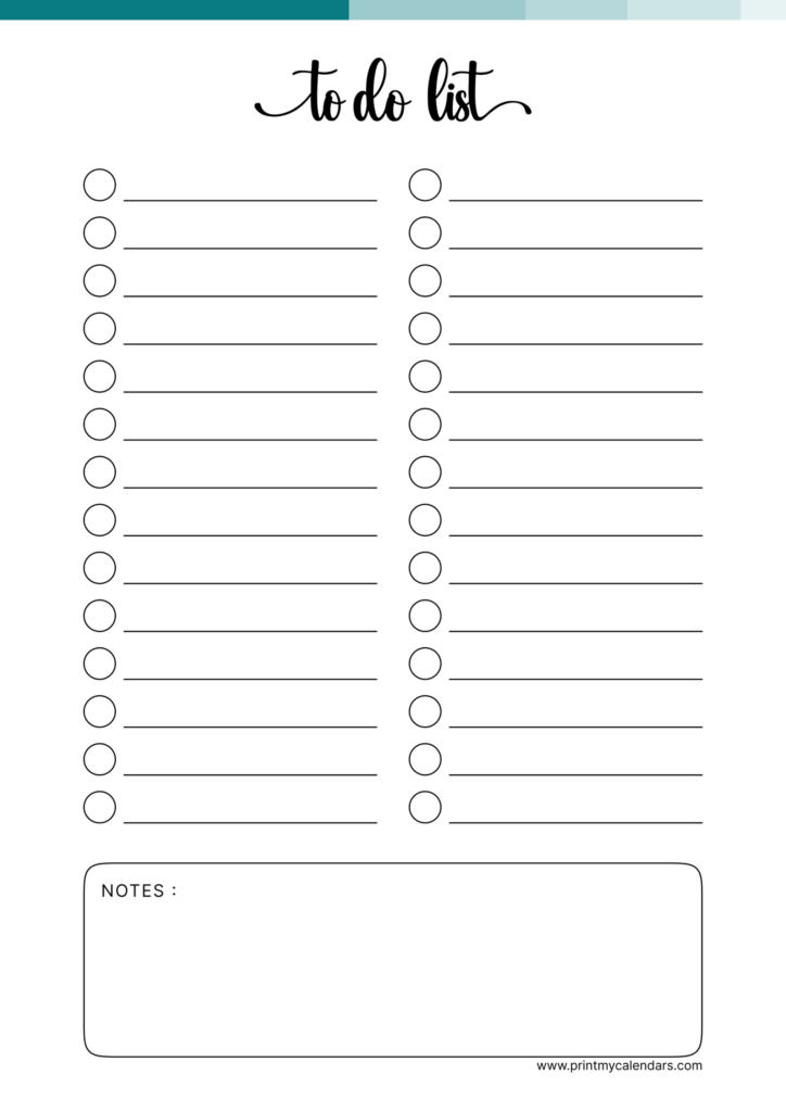 to do list template to do list template