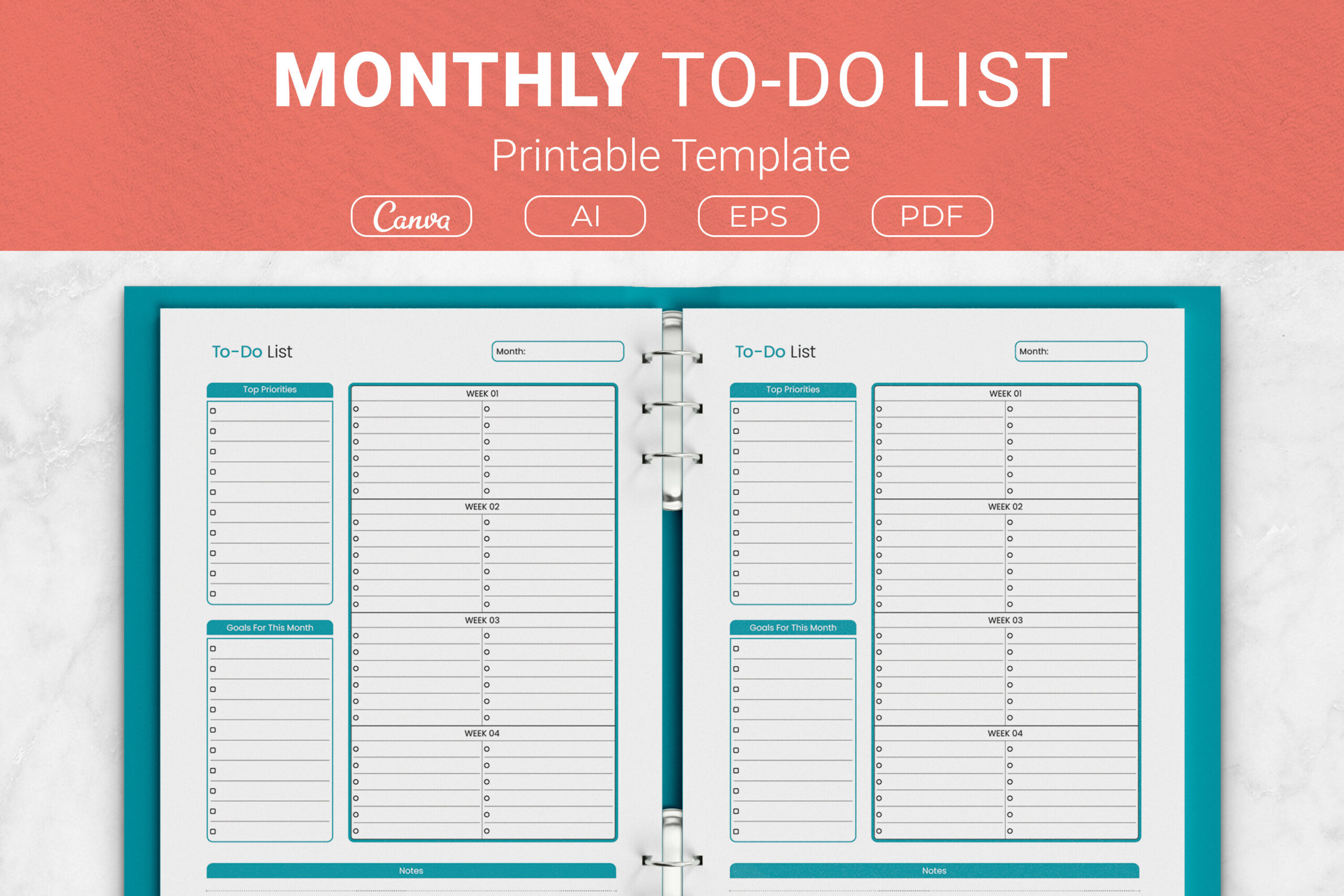 To Do List Template Monthly - monthly to do list printable template 2