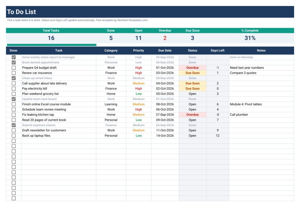 To Do List Template Sheets – to do list template in google sheets To Do List Template Sheets - to do list template in google sheets