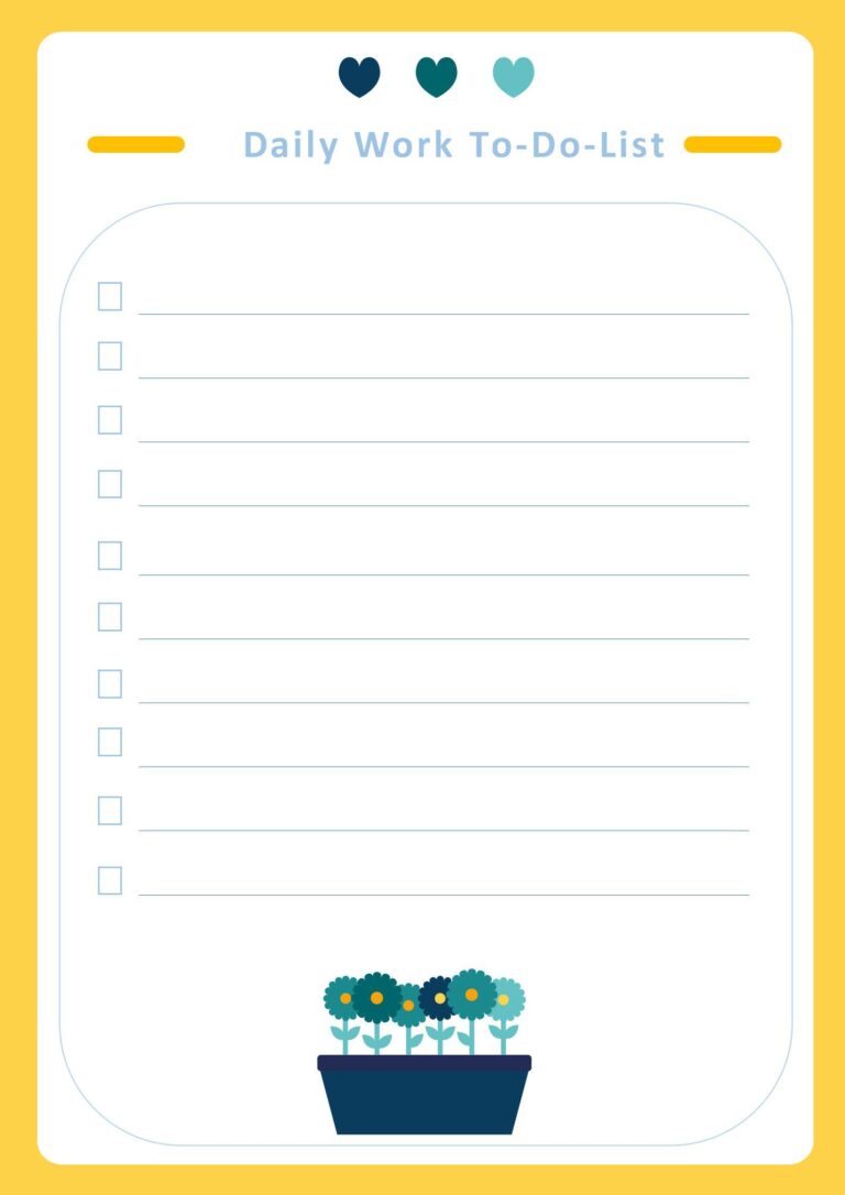 To Do List Template Word Printable - Dailywork To do list docx word f031f48c