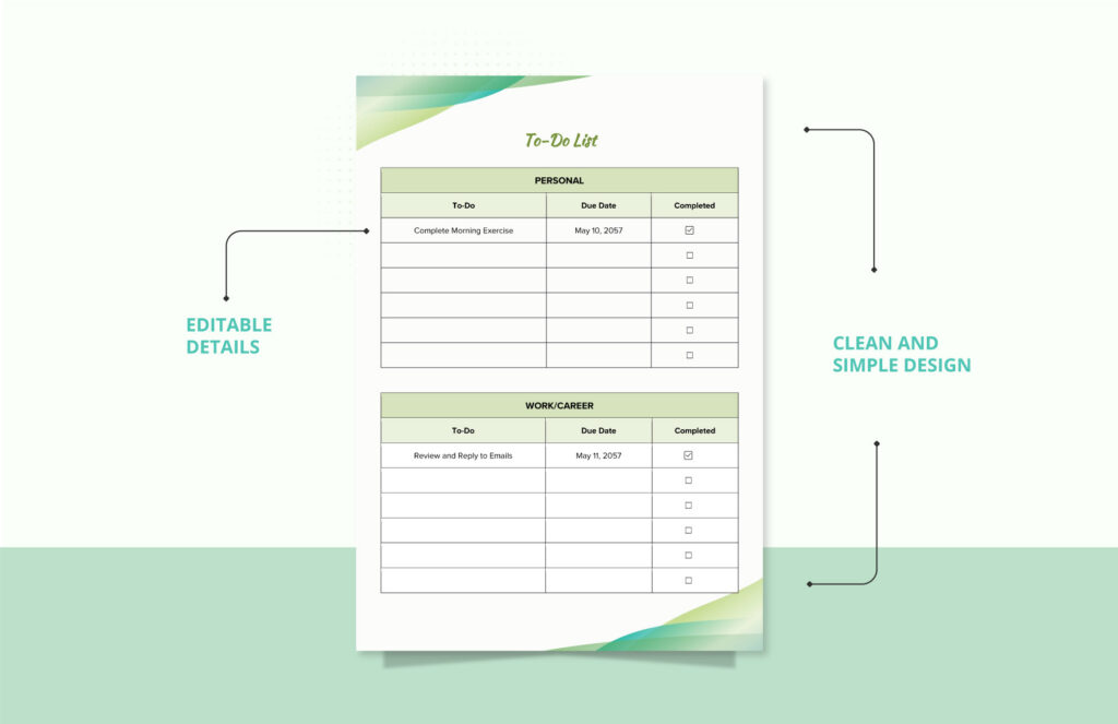 to do list with checkbox template to do list with checkbox template