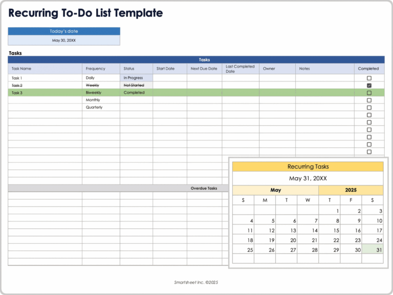 To Do List With Checkboxes Template - best to do list excel templates