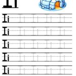 Tracing Letter I Worksheets Free - Letter I Tracing Worksheet - Free Printables - Teach Prints