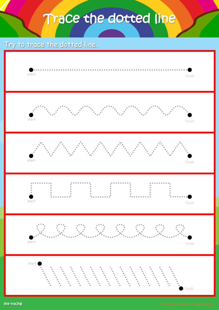 Tracing Lines Worksheets For Preschool – line tracing worksheet Tracing Lines Worksheets For Preschool - line tracing worksheet