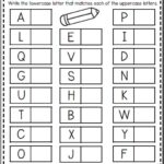 Upper And Lowercase Matching Worksheets - Lower and Uppercase Match worksheet - Worksheets Library