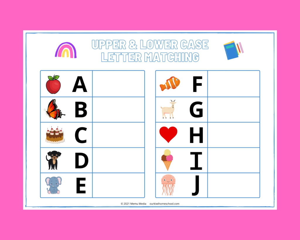 Uppercase And Lowercase Matching Worksheet – uppercase and lowercase letter matching activity Uppercase And Lowercase Matching Worksheet - uppercase and lowercase letter matching activity