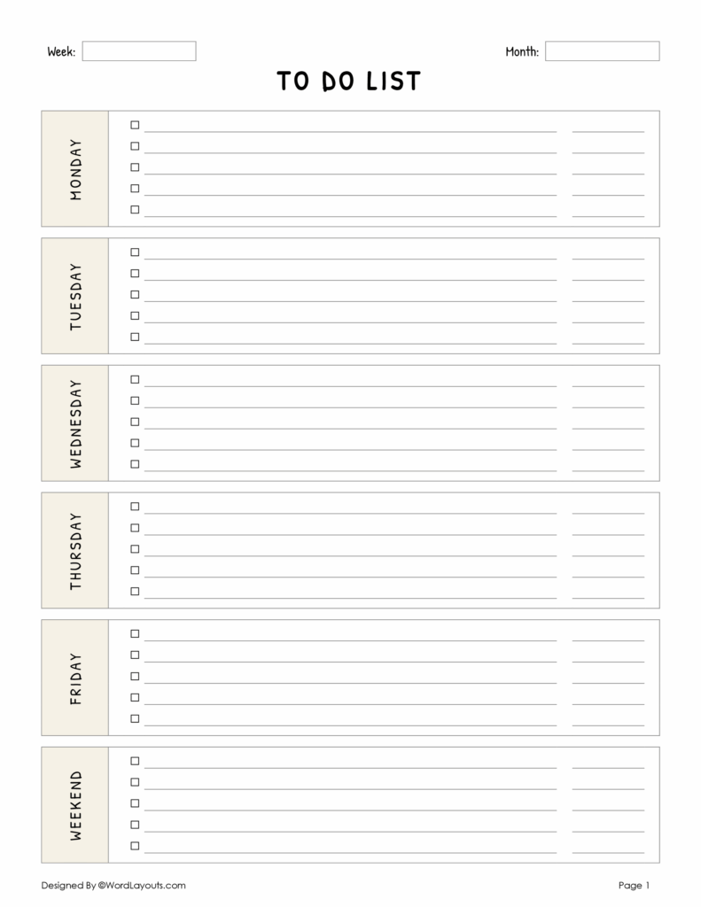 weekly organizer to do sheet weekly organizer to do sheet