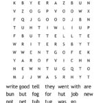 Word Search For 2nd Graders Printable - 2Nd Grade Word Search Free Printable - FREE Printable A-Z